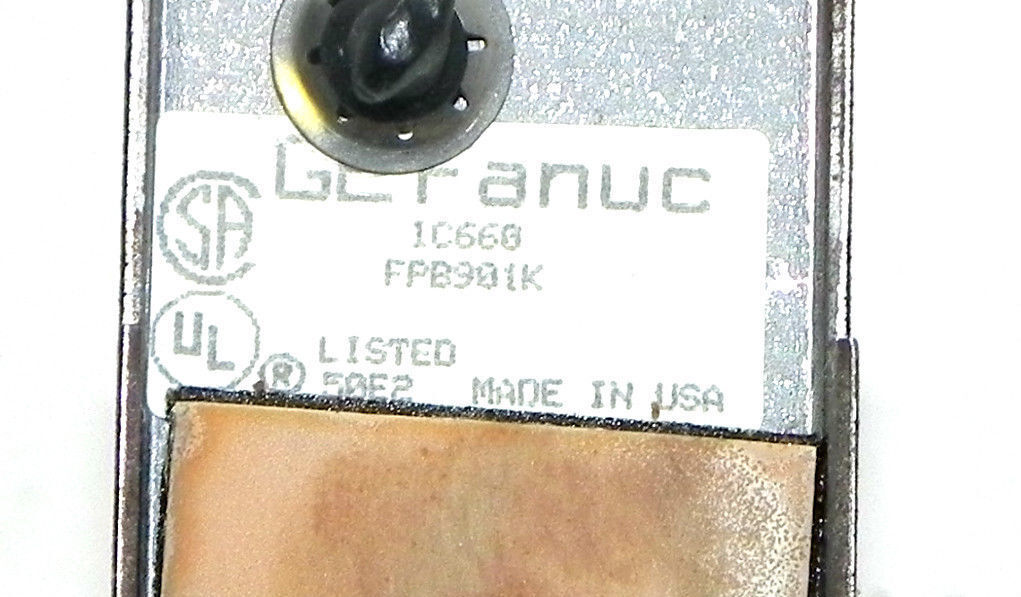 GE FANUC IC660FPB901K FRONT PLATE FOR REMOTE DRIVER MOD SERIES SIX PLUS
