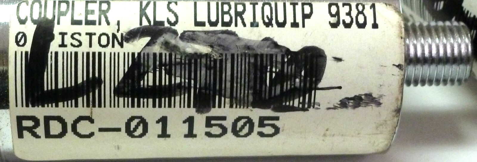 LOT OF 2 LUBRIQUIP 9381 KLS COUPLER PISTON 93810 NEW