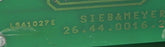 SINUDYN SIEB & MEYER 26.44.0007.4 BRUSHLESS MOTOR SYSTEM 26.44.0016.2 TYPE: M