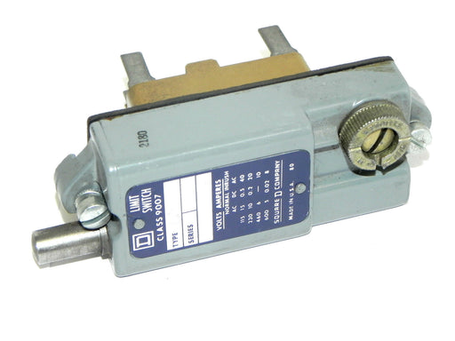 SQUARE D 9007 AO-46 LIMIT SWITCH W/ 9007 AO-6 SNAP SWITCH