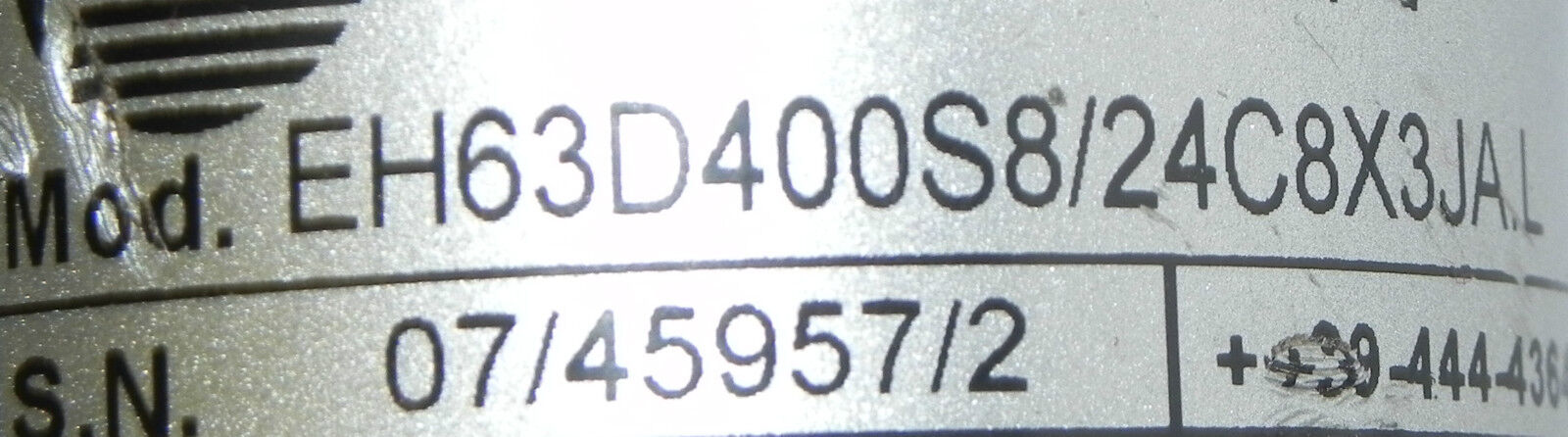 ELTRA EH63D400S8/24C8X3JA.L ENCODER EH63D400S8 USED