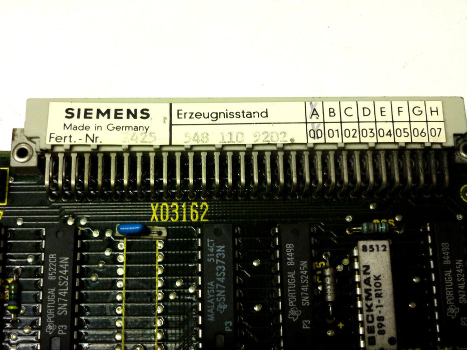 SIEMENS 6FX1111-0AB02 SINUMERIK PLC MODULE 6FX11110AB02