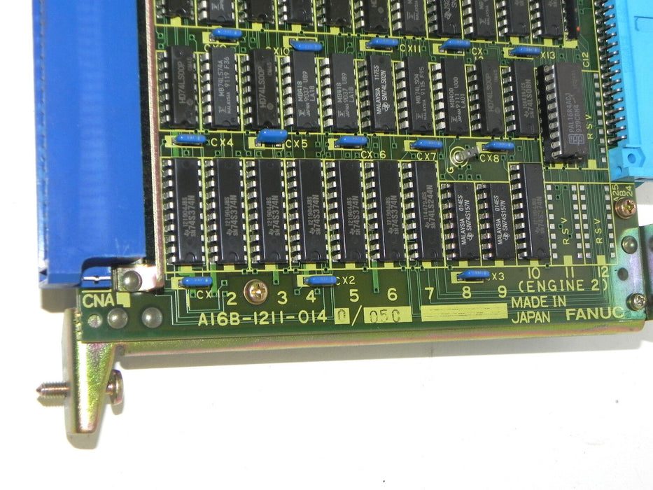 FANUC A16B-1211-0140/05C PC BOARD VISION ENGINE W/ A20B-1002-0430/01A BOARD