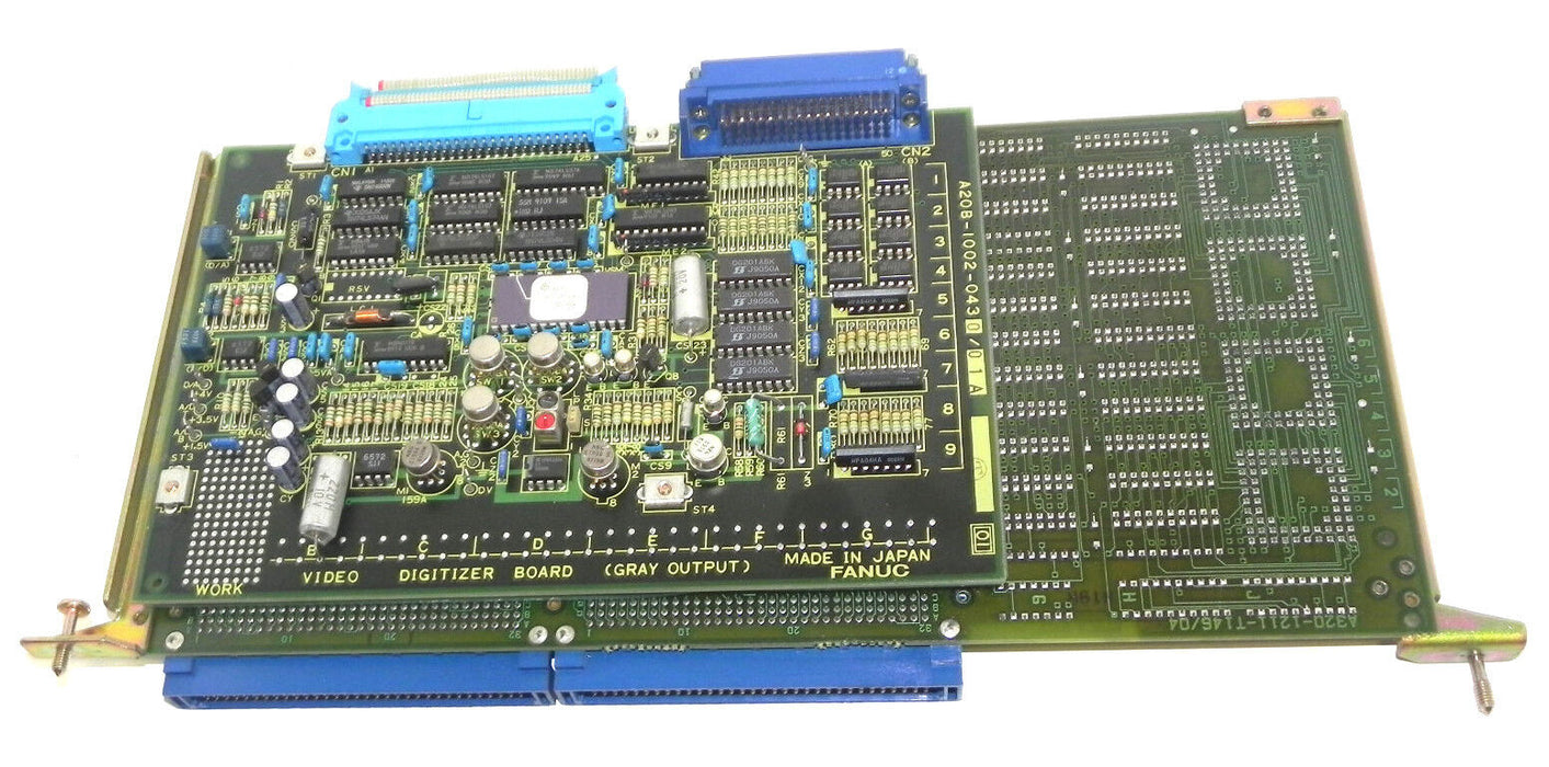 FANUC A16B-1211-0140/05C PC BOARD VISION ENGINE W/ A20B-1002-0430/01A BOARD