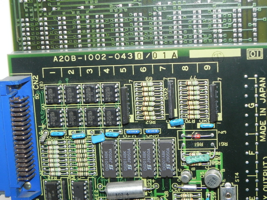 FANUC A16B-1211-0140/05C PC BOARD VISION ENGINE W/ A20B-1002-0430/01A BOARD