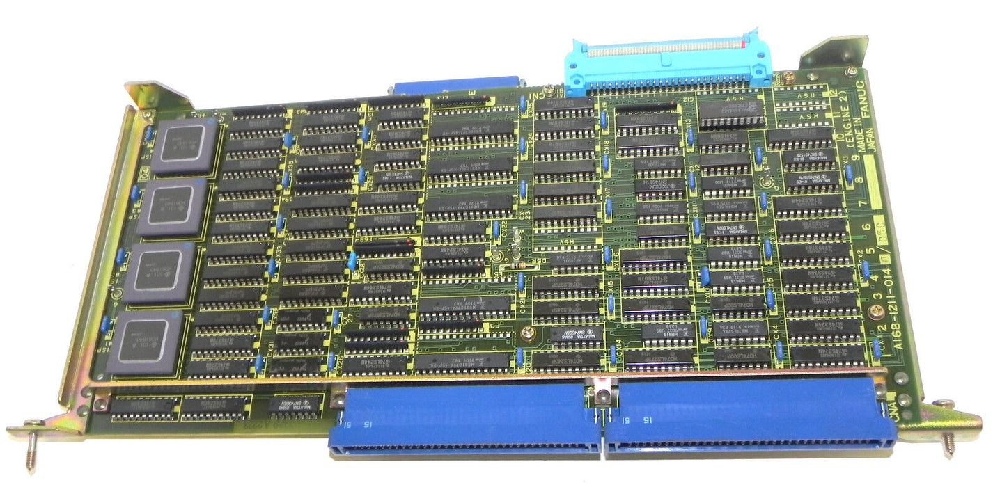 FANUC A16B-1211-0140/05C PC BOARD VISION ENGINE W/ A20B-1002-0430/01A BOARD