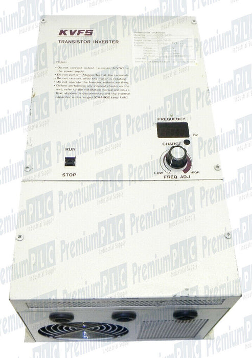 DRIVECON CORPORATION KVFS 475E 10.0HP 13.5 KVA TRANSISTOR INVERTER KVFS-475E