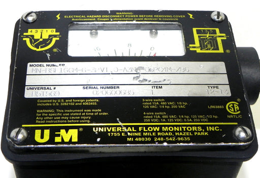 UFM MN-BSF16GM-6-32V1.0-A3NR-C-PC4M-Z86 FLOW MONITOR