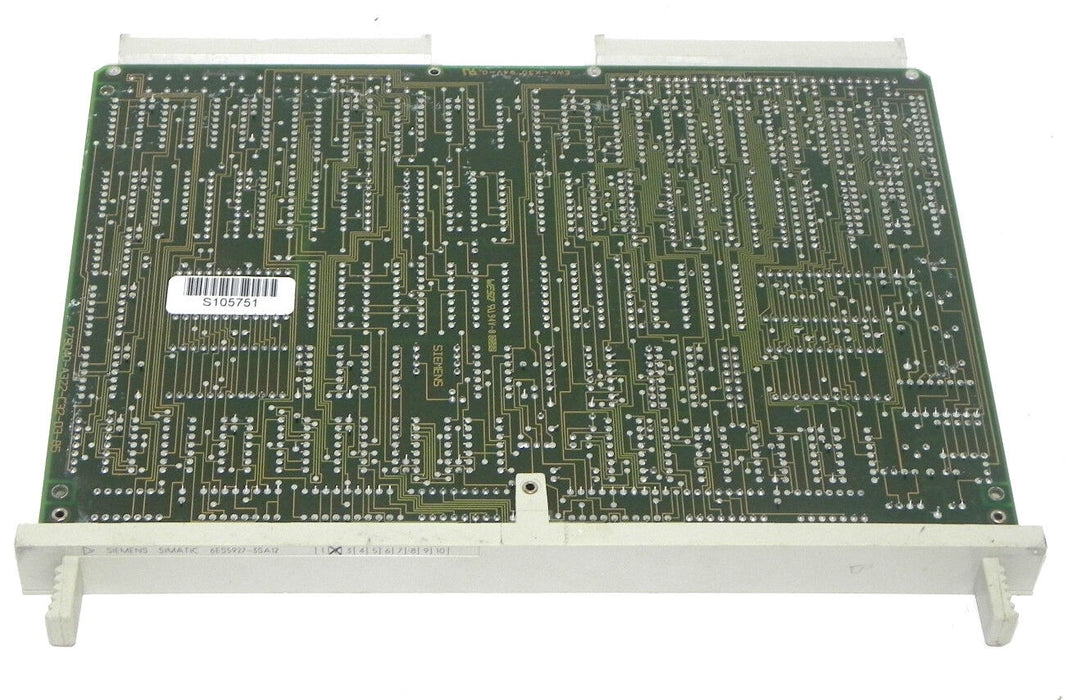 SIEMENS 6ES5-927-3SA12 CPU 927 BOARD 6ES59273SA12