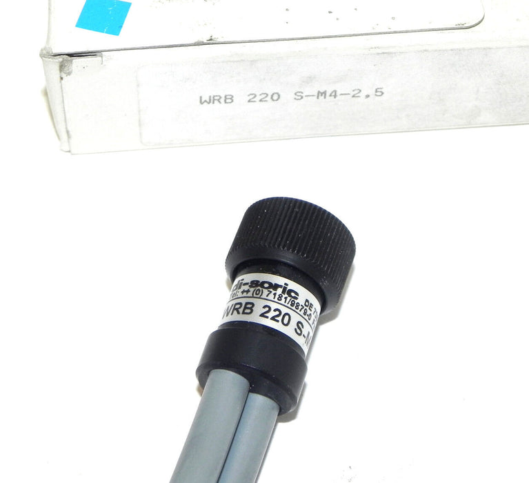 NIB DI-SORIC WRB 220 S-M4-2.5 GLASS FIBER-OPTIC CABLE WRB220SM425