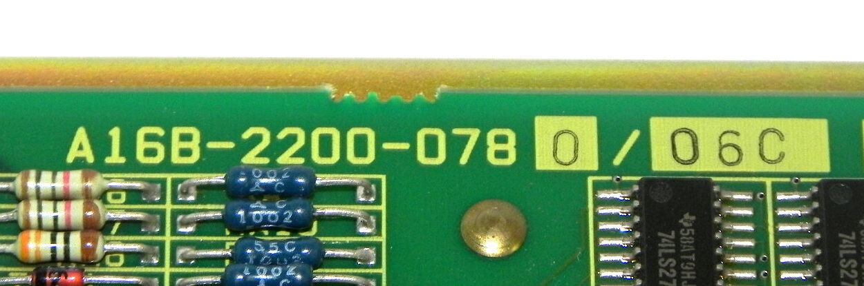 FANUC A16B-2200-0780/06C I/O INTERFACE BOARD A16B-2200-0780