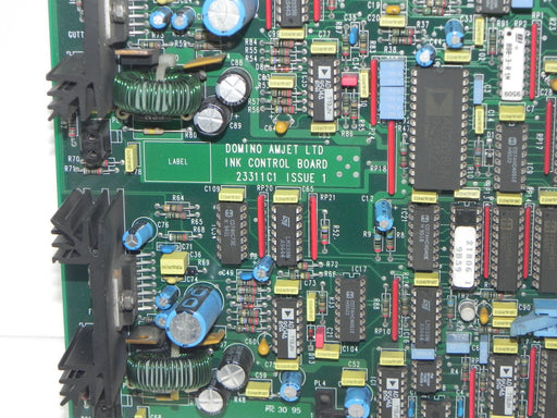 DOMINO AMJET LTD INK CONTROL BOARD 23311C1 ISSUE 1
