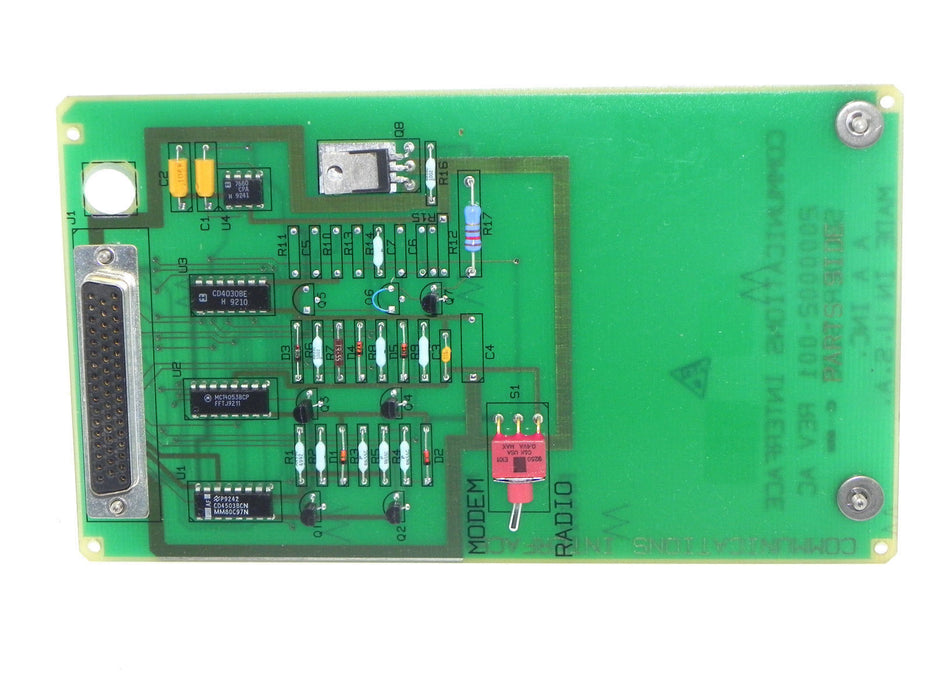 A. A. INC. 2000002-001 REV. AC COMMUNICATIONS INTERFACE BOARD 2000002001