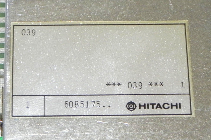 HITACHI A87L-0001-0015/05H BUBBLE MEMORY BOARD BMU 64-1 A87L-0001-0015