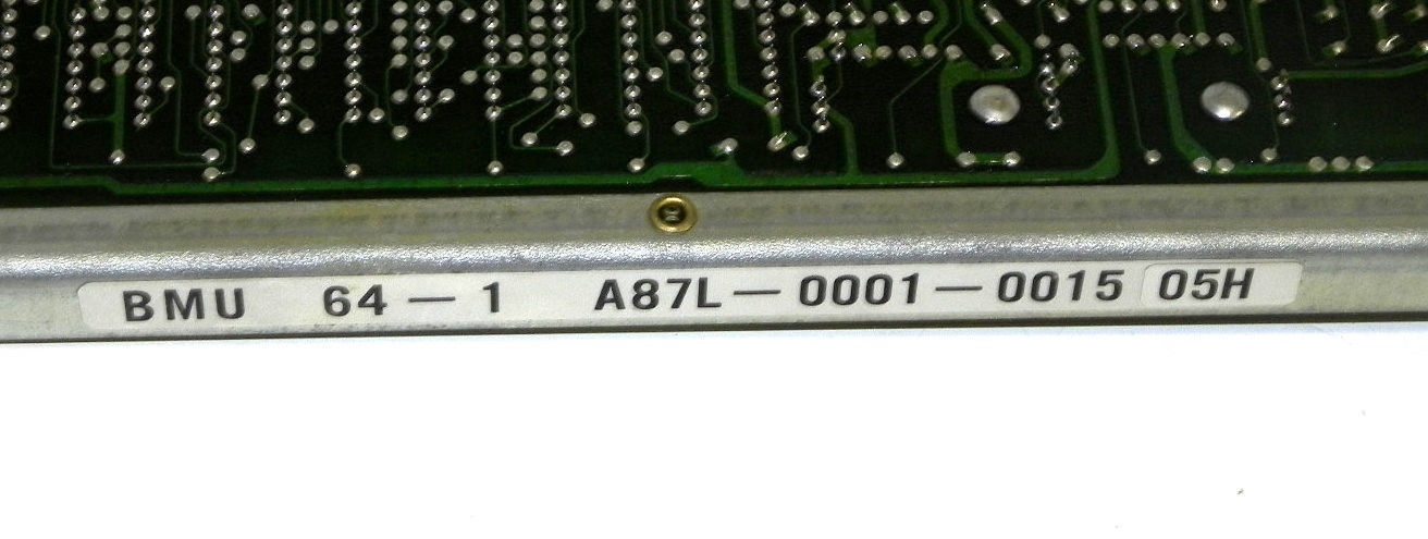 HITACHI A87L-0001-0015/05H BUBBLE MEMORY BOARD BMU 64-1 A87L-0001-0015