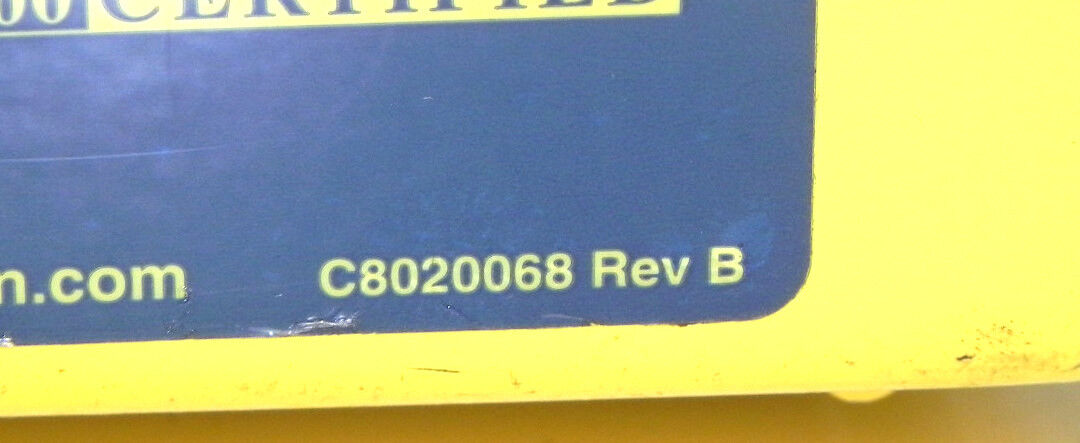 ERICSON C8020068 PORTABLE GROUND FAULT CIRCUIT INTERRUPTER REV. B