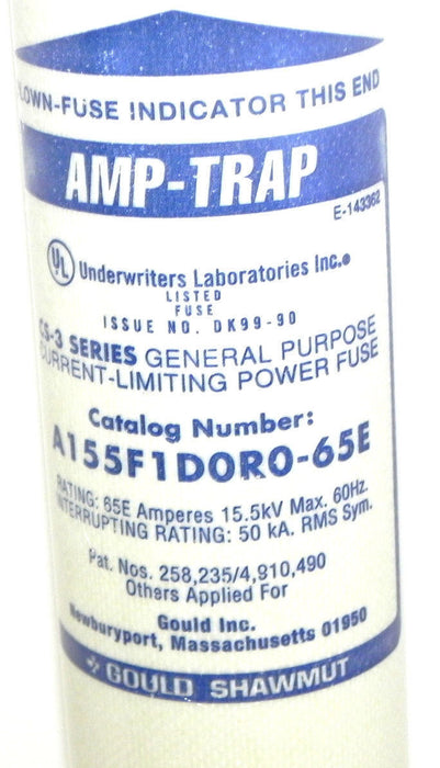 NIB FERRAZ SHAWMUT A155F1D0R0-65E FUSE A155F1D0R065E SERIES CS-3