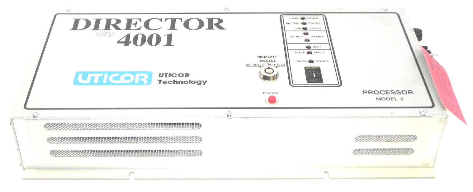 NEW UTICOR 75T06 DIRECTOR 4001 PROCESSOR MODEL 2 REV. A