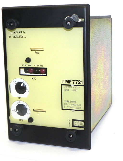 CEE ITMF 7721 MOTOR PROTECTION ITMF7721 A/8530 IN:5A .60HZ