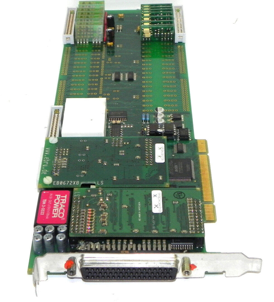 EBRU EB0671XC LS BOARD W/ EB0672XB BOARD INCLUDES TRACO TEM 3-0522, TEM30522