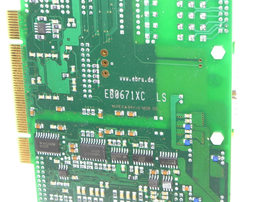 EBRU EB0671XC LS BOARD W/ EB0672XB BOARD INCLUDES TRACO TEM 3-0522, TEM30522