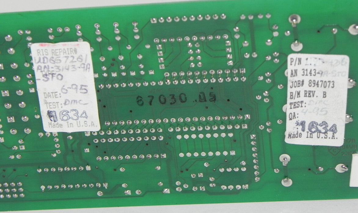 ROCHESTER INSTRUMENTS 1074-551 PC BOARD 1074551
