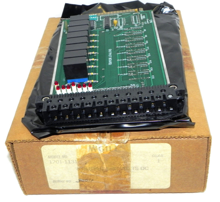 MCGILL 1701-1131 OUTPUT BOARD 5-32 VOLTS DC 1701-76541 (IN BOX)