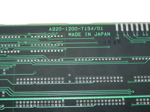 FANUC A16B-1200-0150/01A PC ROM BOARD A16B-1200-0150, A320-1200-T154/01 W/ ROMS