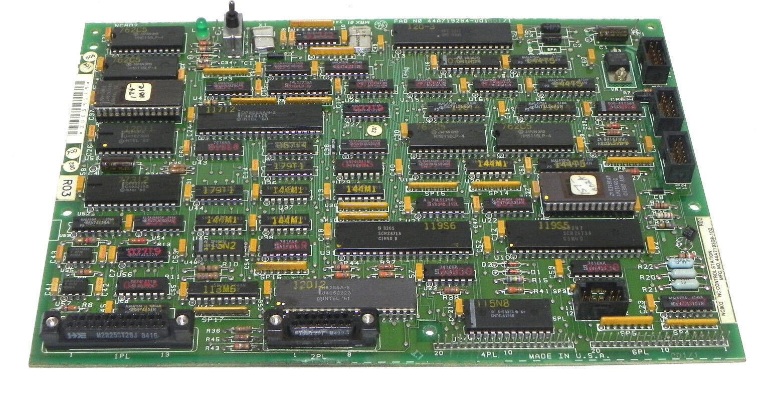 GE FANUC 44A719294-001R01 CONTROL MEMORY BOARD 44A719294-001R01/1