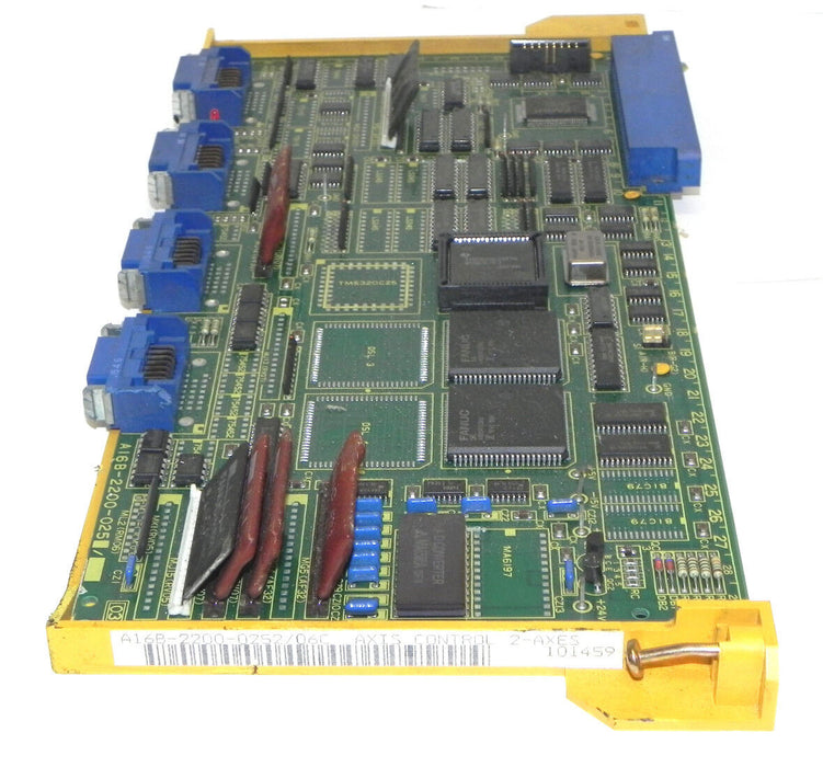 FANUC A16B-2200-0252/06C 2-AXIS CONTROL BOARD A16B-2200-0252