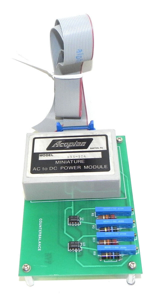 ACOPIAN D15-10A MINIATURE AC TO DC POWER MODULE D1510A
