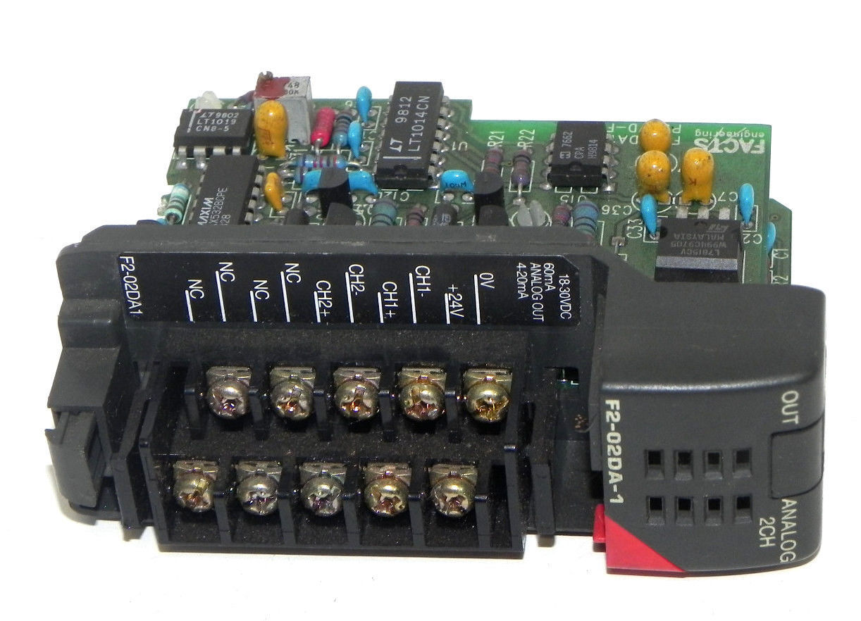 FACTS ENGINEERING F2-02DA-1 ANALOG CARD F202DA1