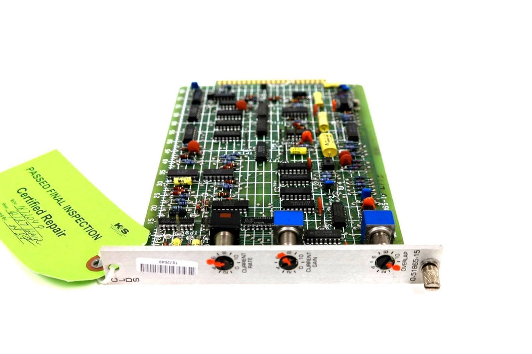 RELIANCE ELECTRIC 0-51865-15 CLDS CURRENT LOOP BOARD 05186515 REPAIRED