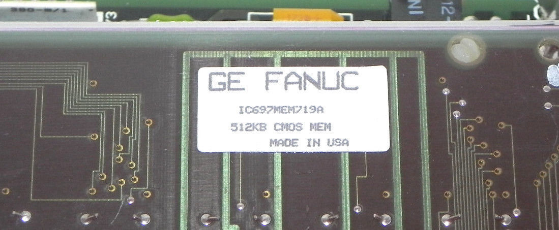 GE FANUC IC697ADC701C COPROCESSOR MODULE W/ IC697MEM719A 512KB CMOS MEM
