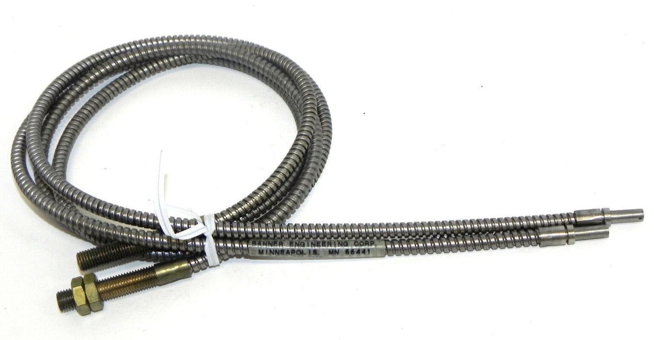 LOT OF 2 BANNER IT13S FIBER OPTIC CABLES