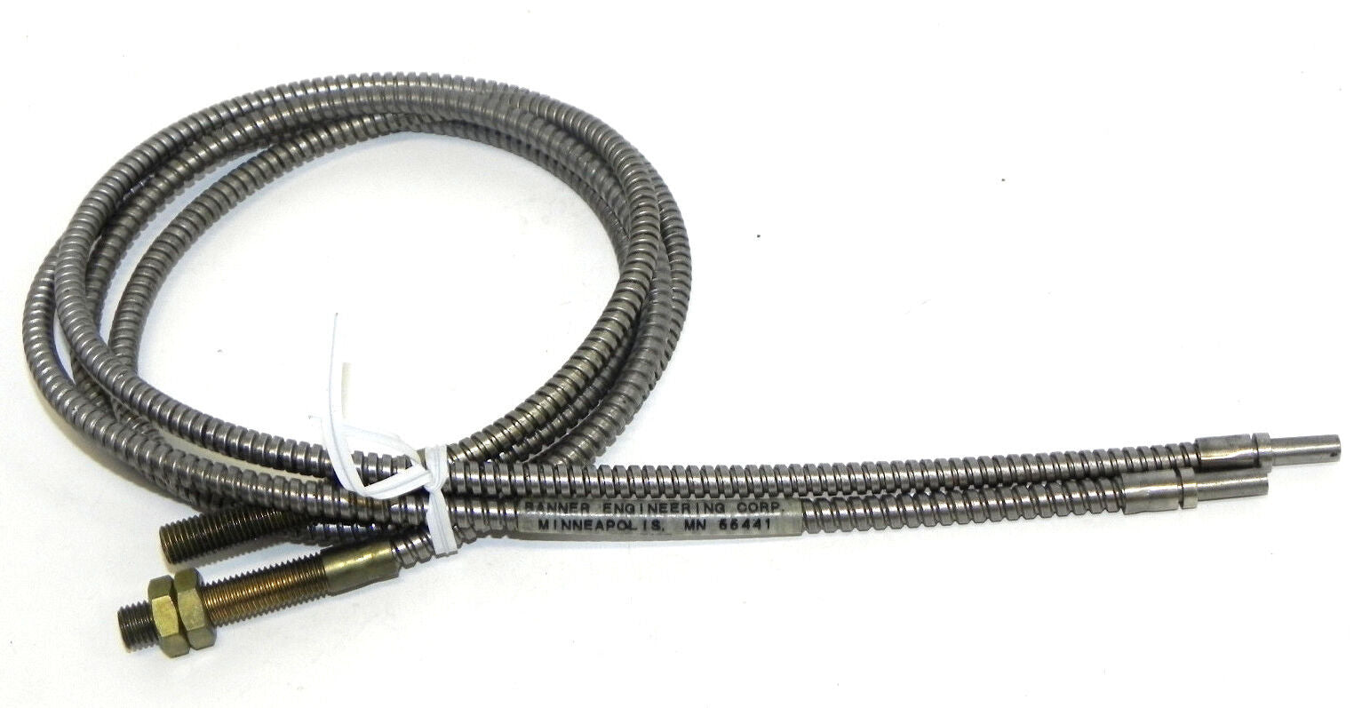 LOT OF 2 BANNER IT13S FIBER OPTIC CABLES