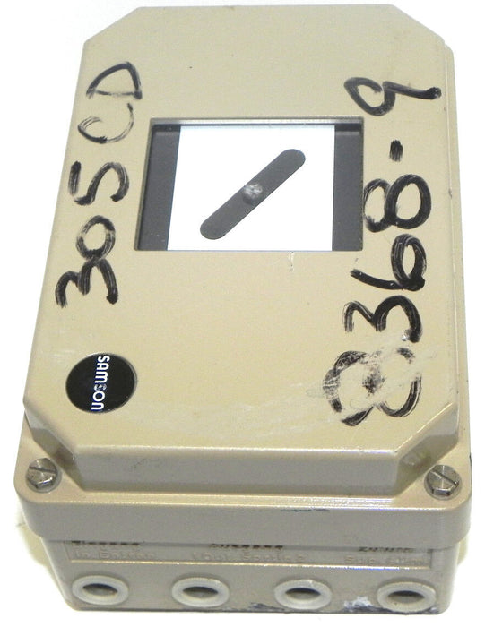 SAMSON 3771-0 PNEUMATIC POSITIONER 37710 FABR. NR. 190098