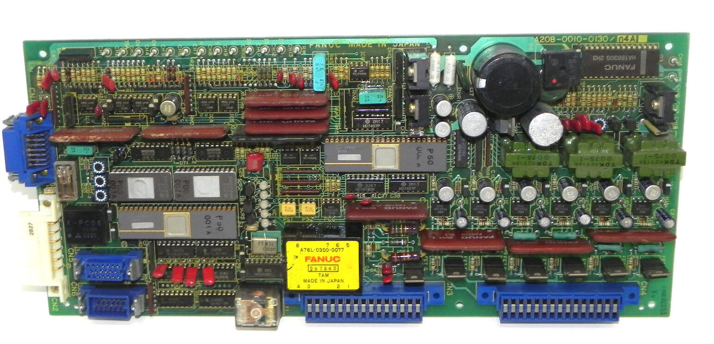 FANUC A20B-0010-0130/04A PC BOARD A20B-0010-0130, A20B0010013004A