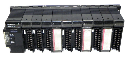 GENERAL ELECTRIC IC693CHS392D BASE 10-SLOT EXPANSION WITH I/O CARDS