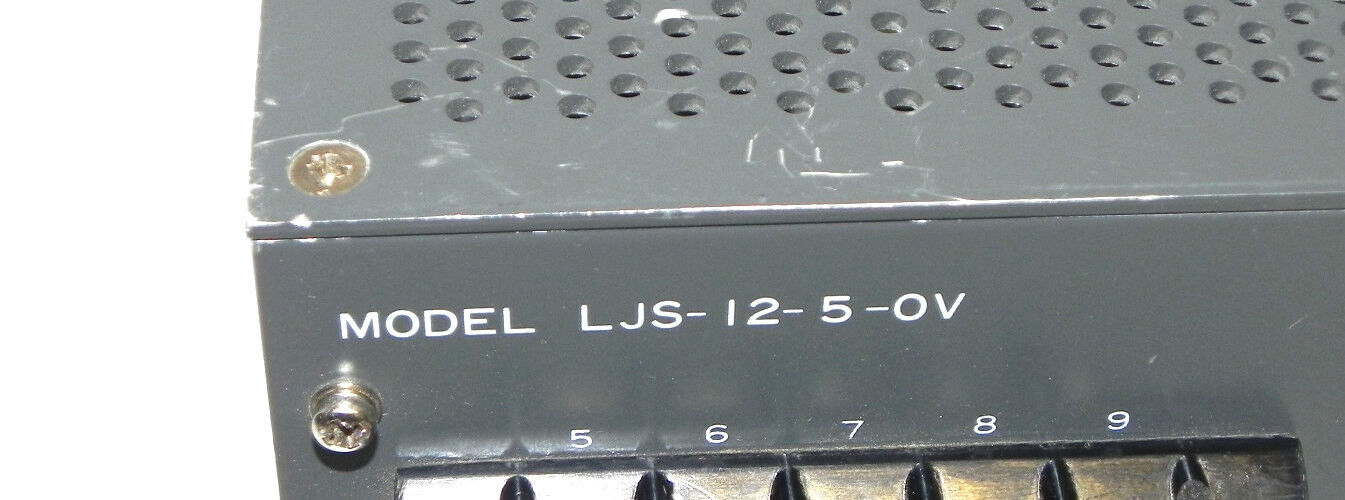 LAMBDA LJS-12-5-OV POWER SUPPLY LJS125OV