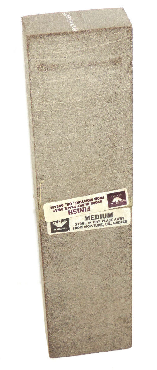 NIB IDEAL 80-137A MEDIUM FINISH RESURFACER BLOCK SIZE 2" X 1" X 8" 80137A