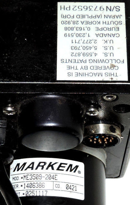 MARKEM ME3509-204E PRINTER 9840 ME3509204E