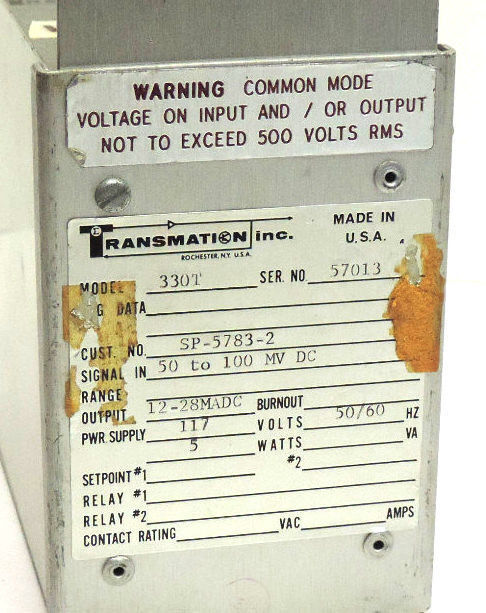 TRANSMATION TRANSMITTER 330T