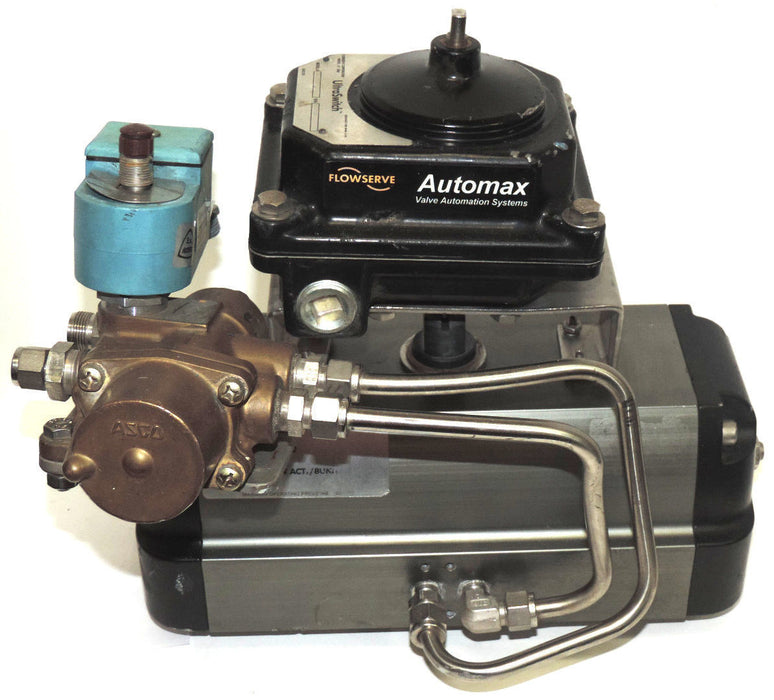 FLOWSERVE B115S07 ACTUATOR WITH AUTOMAX NXL2000 ULTRASWITCH WITH KEMA ...