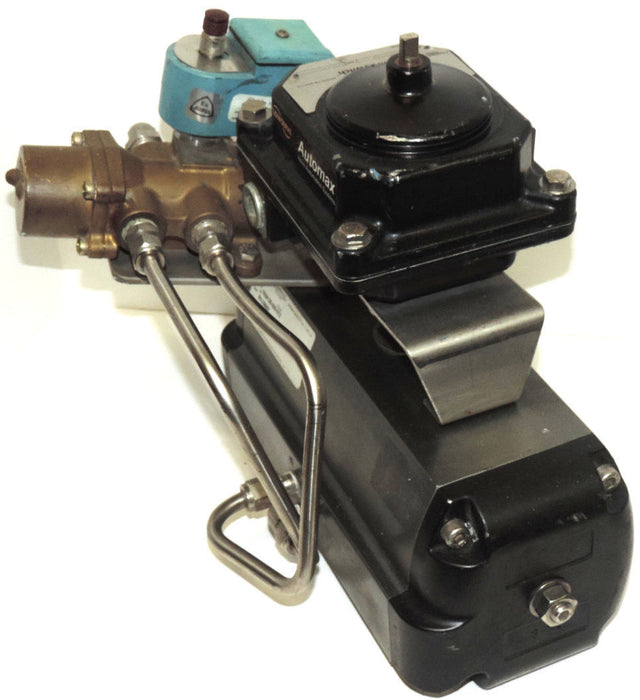 FLOWSERVE B115S07 ACTUATOR WITH AUTOMAX NXL2000 ULTRASWITCH WITH KEMA ...