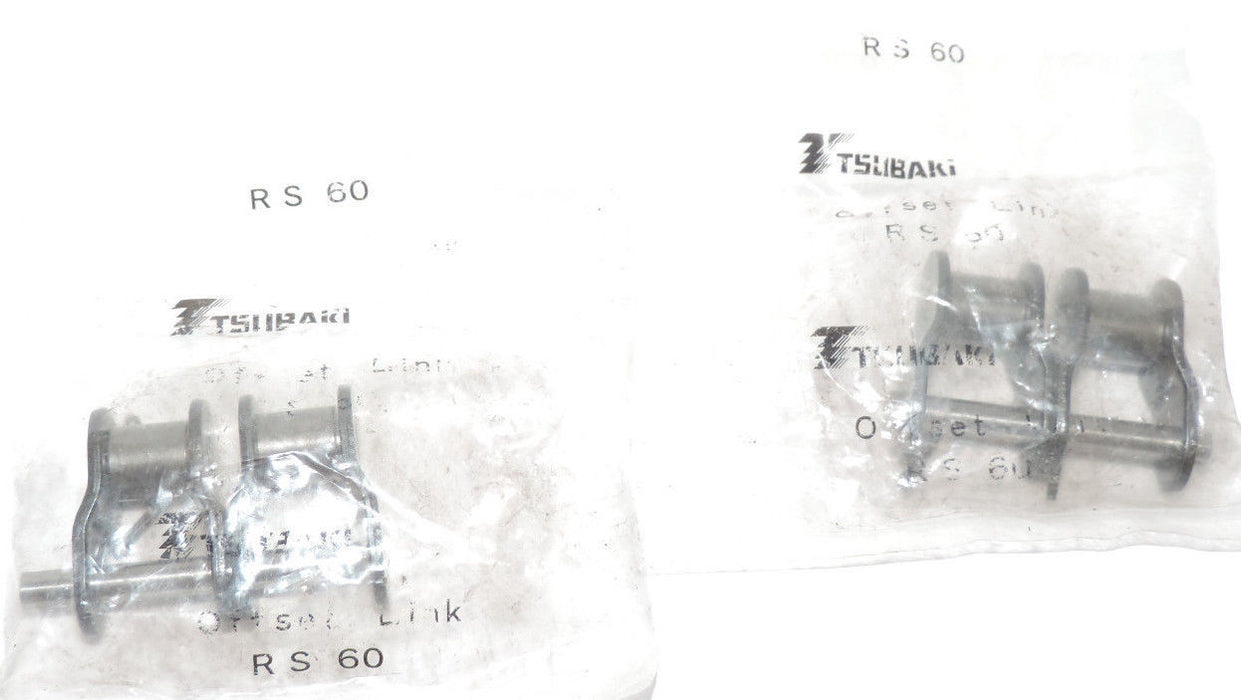 NEW LOT OF 2 TSUBAKI RS60 OFF-SET DOUBLE LINK