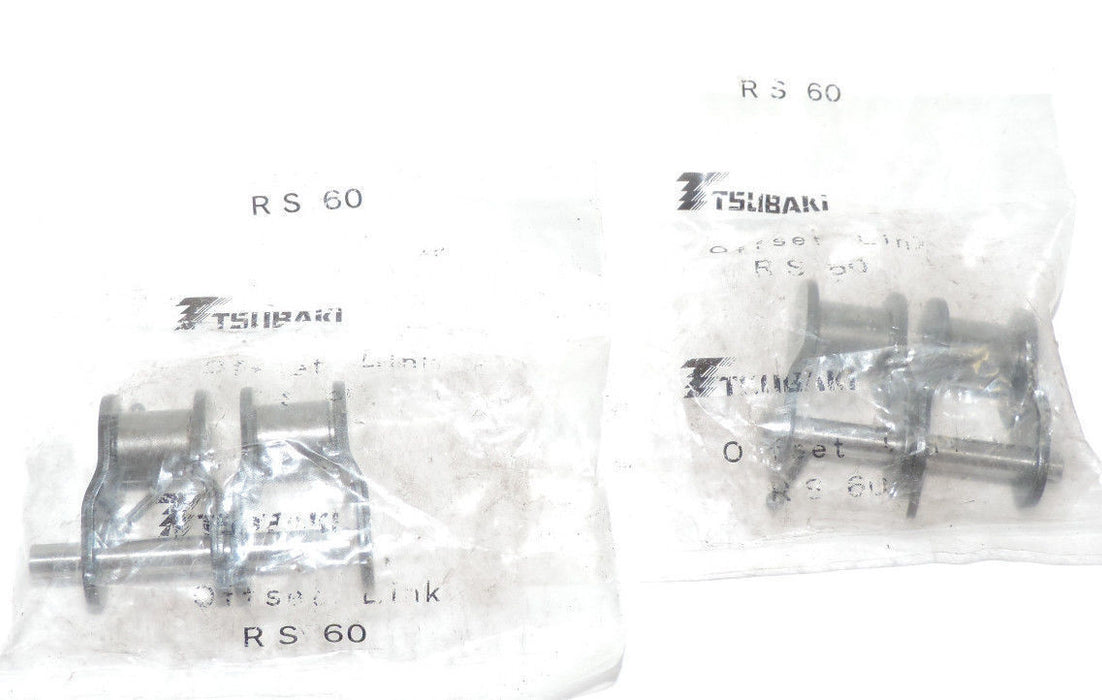 NEW LOT OF 2 TSUBAKI RS60 OFF-SET DOUBLE LINK
