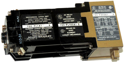 ALLEN BRADLEY 700 PL, 700-PLLA1 SER. B, 700-PL400A1 SER. B, 700-P400A1 SER. A