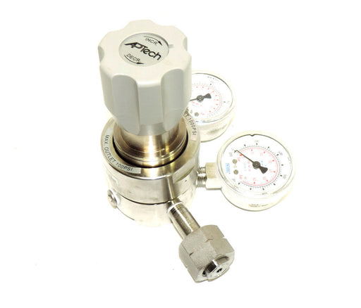 APTECH AK1210SH 5PC 4 4 0 10 2 330 PRESSURE REGULATOR VALVE W/ GAUGES
