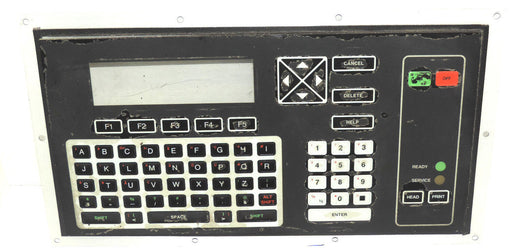 VIDEOJET EXCELL SERIES 10 KEYPAD